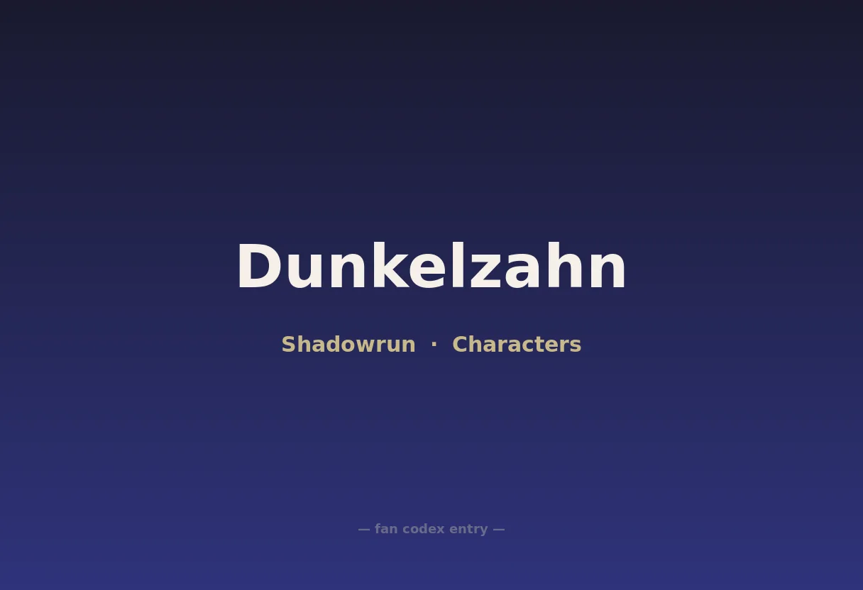 Dunkelzahn