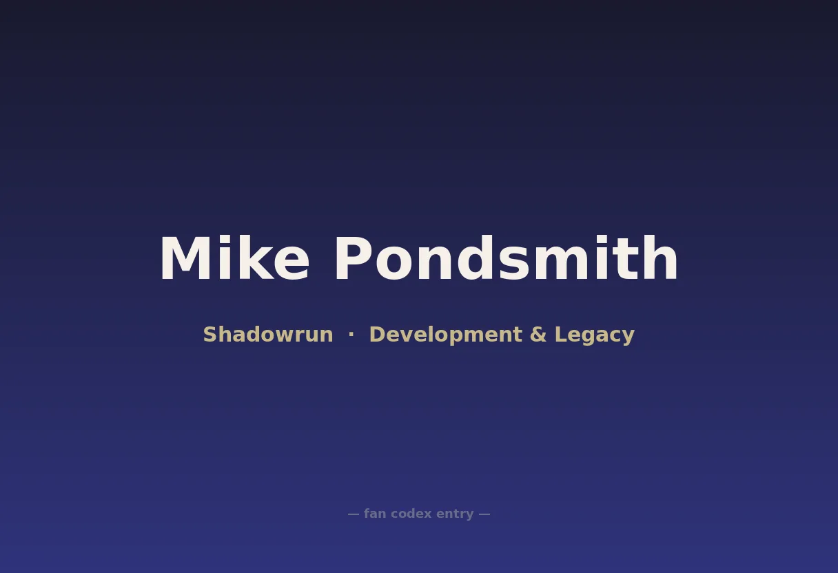 Mike Pondsmith