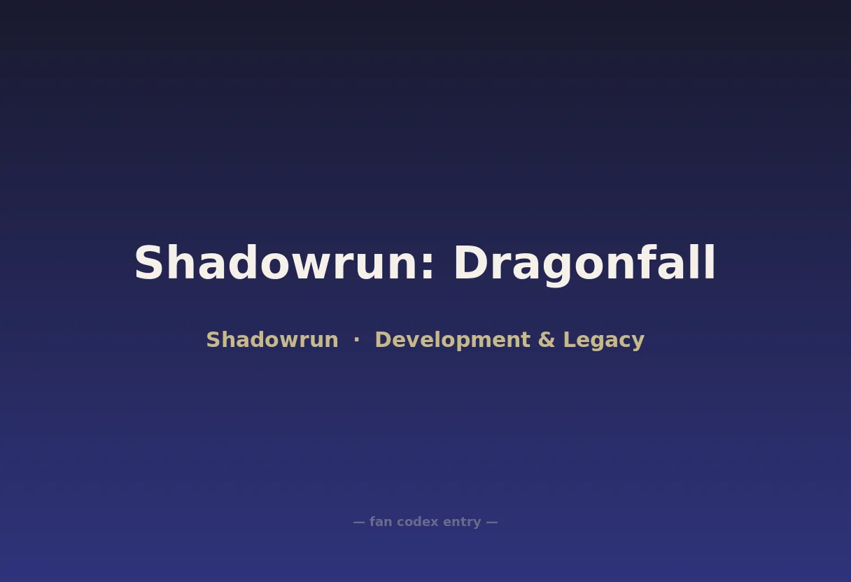Shadowrun: Dragonfall