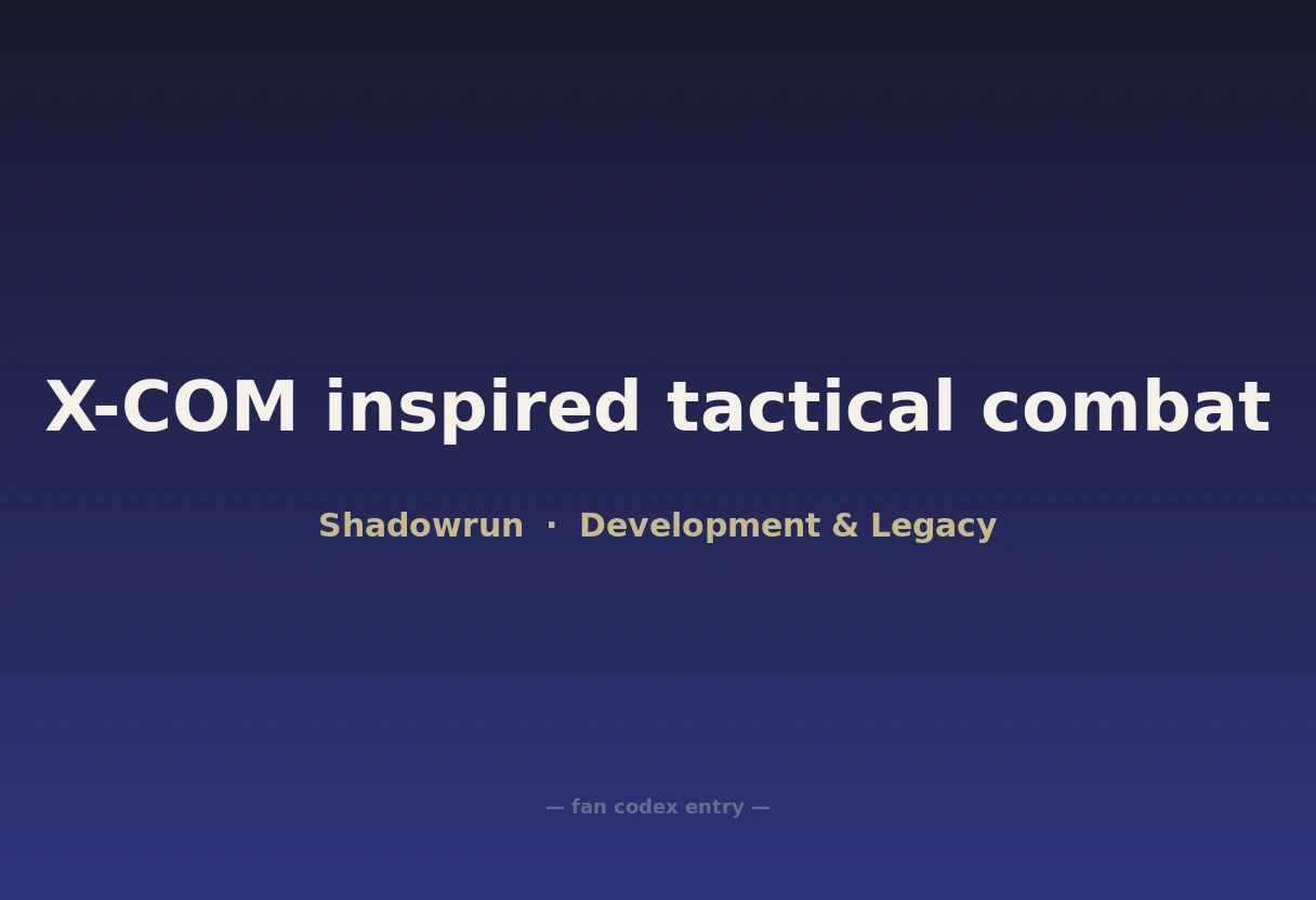 X-COM inspired tactical combat