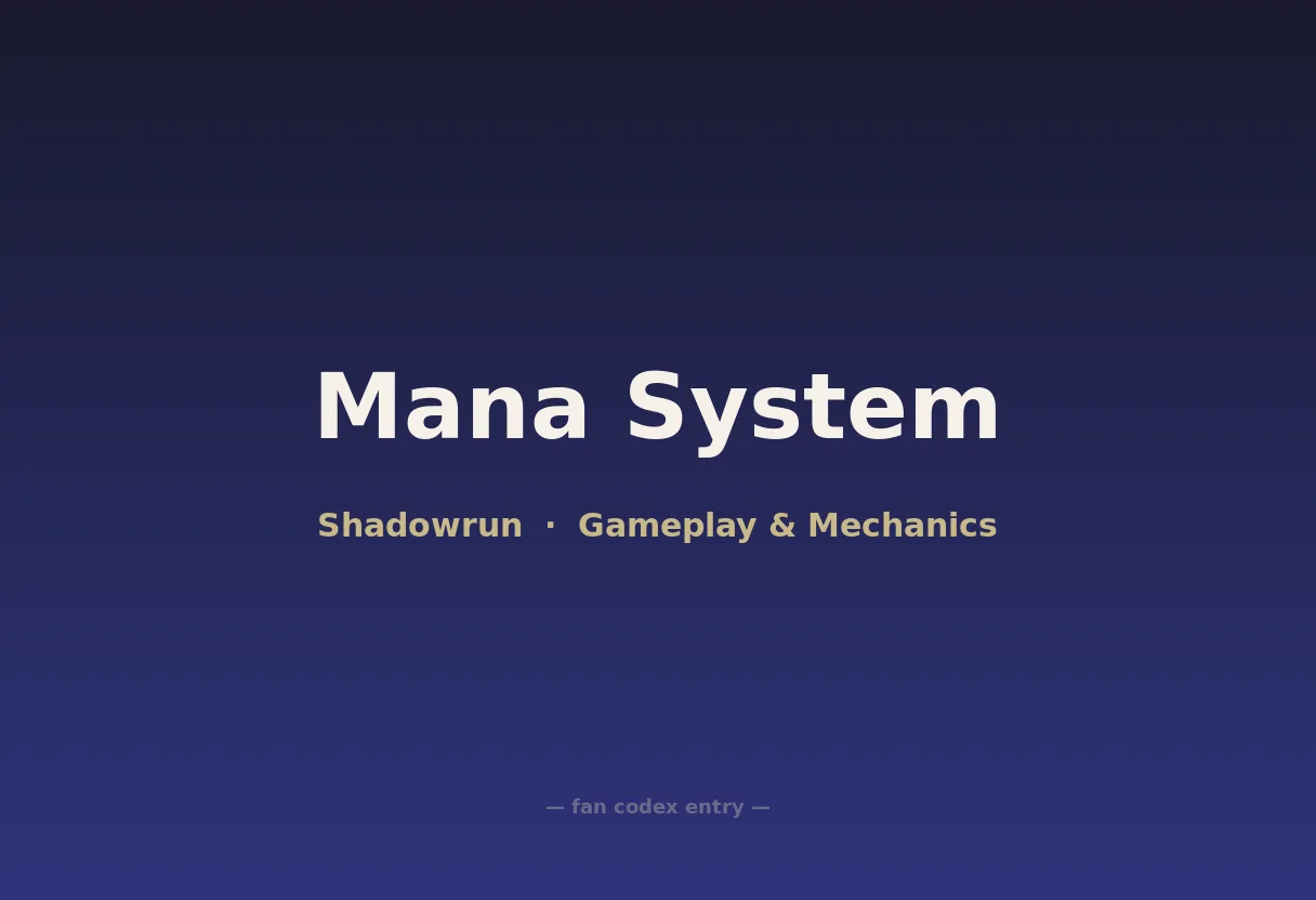 Mana System