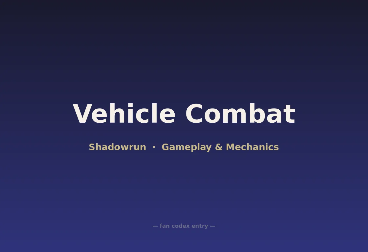 Vehicle Combat