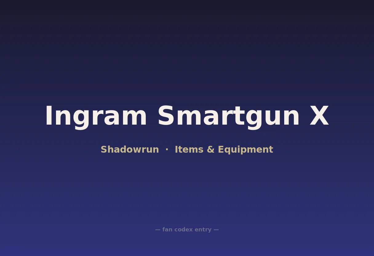 Ingram Smartgun X